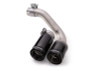 Remus 2016 BMW 2 Series F22/F23 84mm Black Chrome Straight w/Carbon Insert Tail Pipe Set - 0025 83CBR