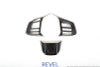 Revel GT Dry Carbon Steering Wheel Insert Covers 15-18 Subaru WRX/STI - 3 Pieces - 1TR4GT0AS21