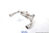 Revel Medallion Touring-S Catback Exhaust - Dual Muffler / Axle Back 14-15 Infiniti Q50 AWD/RWD - T70176AR