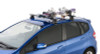 Rhino-Rack Universal Ski/Snowboard Carrier - Fits 3 Pairs of Skis or 2 Snowboards - Black - 573