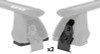 Rhino-Rack 2500 Fitting Kit - Half - 2 Pads/2 Clamps - DK330F