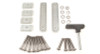 Rhino-Rack Kayak Carrier Fitting Kit for Vortex/Heavy Duty Bar (Suits S510/S512/S512X) - KC-FK8