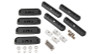 Rhino-Rack 17-21 Nissan Titan RCP Base Kit - 4 pcs - RCP58-BK