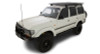 Rhino-Rack Toyota Landcruiser 80 Series Wagon Backbone Mounting System - Long Guttermount - RGMB2