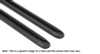 Rhino-Rack RTV Tracks w/Hardware & End Caps - 50.4in - Pair - RTV128