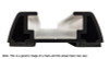Rhino-Rack RTV Tracks w/Hardware & End Caps - 58.3in - Pair - RTV148