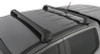 Rhino-Rack 11-20 Ford Ranger PX 4 Door Double Cab Vortex ROC25 Flush 2 Bar Roof Rack - Black - RV0321B