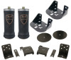 Ridetech AIRoverLeaf 2000lb Sideframe 2.5in Leaf Bracket Kit - 19002002