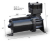 Ridetech Air Compressor 309 Model Thomas - 31920002