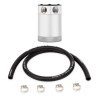 Mishimoto Compact Baffled Oil Catch Can - 2-Port - Polished - MMBCC-CBTWO-P