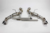 Mishimoto 2016+ Chevrolet Camaro SS Dual-Tip Pro Axle Back Exhaust w/ Polished Tips - MMEXH-CAM8-16ADTPP