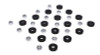 COMP Cams Rocker Adj Kit Ford SM BLK - 4610-16