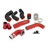 Mishimoto 2023+ Toyota GR Corolla Intercooler & Pipe Kit - Black Cooler - Red Pipes - MMINT-GRC-23KBKRD