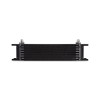 Mishimoto Universal - 6AN 10 Row Oil Cooler - Black - MMOC-10-6BK