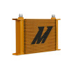 Mishimoto Universal 25-Row Oil Cooler - Gold - MMOC-25G