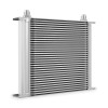 Mishimoto Universal 34 Row Oil Cooler - Silver - MMOC-34SL