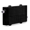 Mishimoto Universal Small Bar and Plate Cross Flow Black Oil Cooler - MMOC-SP-SBK
