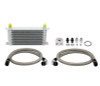 Mishimoto Universal 10 Row Oil Cooler Kit (Metal Braided Lines) - MMOC-U