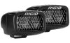 Rigid Industries SR-M Series PRO Midnight Edition - Spot - Diffused - Pair - 902513BLK