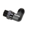 Snow Performance 10 ORB to -12 AN 90 Degree Swivel Fitting (Black) - SNF-61012