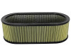 aFe MagnumFLOW Air Filters Round Racing PG7 A/F PG7 Oval Filter (18.13 x 7.25 x 6.0 w/EM) - 18-87001