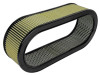 aFe MagnumFLOW Air Filters Round Racing PG7 A/F PG7 Oval Filter (18.13 x 7.25 x 6.0 w/EM) - 18-87001