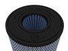 aFe Magnum Flow Pro 5R Air Filter 4in. Flange ID x 6-1/2in. Base x 6-1/2in. Top x 8 in. Height - 24-91153