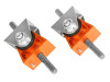 aFe Control PFADT Series Engine Mount Set; Chevrolet Corvette (C5/C6) 97-13 Orange - 450-401007-N