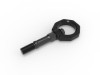 aFe Control Rear Tow Hook (Black) - 450-401015-B
