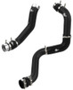 aFe BladeRunner Black 3in Aluminum Charge Pipe Kit 20-21 GM Diesel Trucks V8-6.6L (td) L5P - 46-20444-B