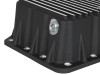 AFE Pro Series Engine Oil Pan Black w/Machined Fins; 11-16 Ford Powerstroke V8-6.7L (td) - 46-70322