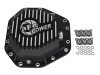 aFe Power Pro Ser Rear Diff Cover Black w/Mach Fins 2017 Ford Diesel Trucks V8-6.7L(td) Dana M275-14 - 46-70352