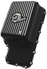aFe 20-21 Ford Truck w/ 10R140 Transmission Pan Black POWER Street Series w/ Machined Fins - 46-71220B