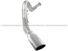 aFe Atlas 5in DPF-Back Aluminized Steel Exh Sys, Ford Diesel Trucks 11-14 v8-6.7L (td) Polished tip - 49-03055-P