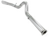 aFe Atlas 5in DPF-Back Aluminized Steel Exh Sys, Ford Diesel Trucks 11-14 v8-6.7L (td) Polished tip - 49-03055-P