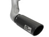 aFe ATLAS 5in DPF-Back Alum Steel Exhaust System w/Black Tip 2017 Ford Diesel Trucks V8-6.7L (td) - 49-03090-B