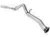 aFe ATLAS 5in DPF-Back Alum Steel Exhaust System Polished Tip GM Diesel Trucks 7.5-10 V8-6.6L td LMM - 49-04040-P