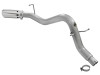 aFe LARGE BORE HD 3.5in DPF-Back Alum Exhaust w/Polished Tip 2016 GM Colorado/Canyon 2.8L (td) - 49-04064-P
