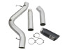 aFe Atlas Exhaust 5in DPF-Back Aluminized Steel w/ Black Tips 16-17 GM Diesel Truck V8-6.6L (td) - 49-04081-B