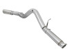aFe Atlas Exhaust 5in DPF-Back Aluminized Steel w/ Polished Tips 16-17 GM Diesel Truck V8-6.6L (td) - 49-04081-P