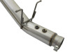 aFe ATLAS 5in DPF-Back Aluminized Steel Exhaust System w/Polished Tips 2017 GM Duramax 6.6L (td) L5P - 49-04085-P