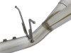aFe ATLAS 4in DPF-Back Alum Steel Exhaust System w/Dual Exit Black Tip 2017 GM Duramax 6.6L (td) - 49-04086-B
