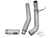 aFe Atlas Exhaust 5in DPF-Back Exhaust Aluminized Steel 2016 Nissan Titan XD V8-5.0L w/ Polished Tip - 49-06112-P