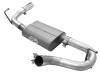 aFe Scorpion 2-1/2in Alum Steel Axle-Back Exhaust w/Polished Tip 07-18 Jeep Wrangler JK V6-3.6/3.8L - 49-08047-P