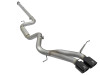 aFe Takeda 3in SS Exhaust Cat-Back 13-16 Ford Focus ST 2.0L Black Tips - 49-33083-B