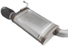 aFe MACHForce XP Exhausts Cat-Back SS-304 EXH w/ Black Tips 15-16 Ford Mustang EcoBoost 2.3L (t) - 49-33084-B