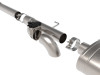 aFe Gemini XV 3in 304 SS Cat-Back Exhaust 15-20 Ford F-150 V6 2.7L/3.5 w/ Black Tips - 49-33123-B