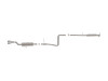 aFe Takeda Series 2 1/2in 304 SS Cat-Back 14-19 Ford Fiesta L4-1.6L w/Polished Tip - 49-33134-P