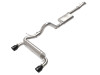 aFe Vulcan 3in 304 SS Cat-Back Exhaust 2021 Ford Bronco L4-2.3L (t)/V6-2.7L (tt) w/ Black Tips - 49-33138-B