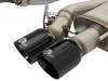 aFe MACHForce XP 3in 304SS Cat Back Exhaust s/ Black Tips 16-17 Cadillac ATS-V V6-3.6L (tt) - 49-34078-B